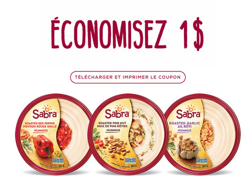 Économisez $1.00 - Sabra - Cadeaux Gratuits