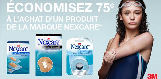 Économisez 0,75 $ à l'achat d'un produit Nexcare - Cadeaux Gratuits